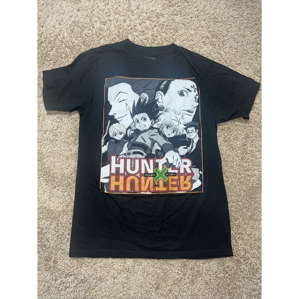 Hunter x Hunter Men's Small T-Shirt Short Sleeve Black 100% Cotton